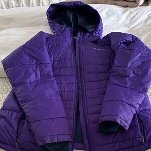 Columbia Vibrant Purple Hooded Jacket